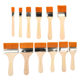 1-12 wooden handle nylon board brush oil painting brush barbecue brush paint brush dust cleaning small brush wholesale