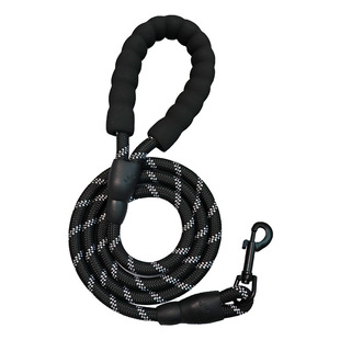 Dog traction rope does not use hand reflective traction rope thickened large dog walking rope 1.5 meters round rope pet supplies