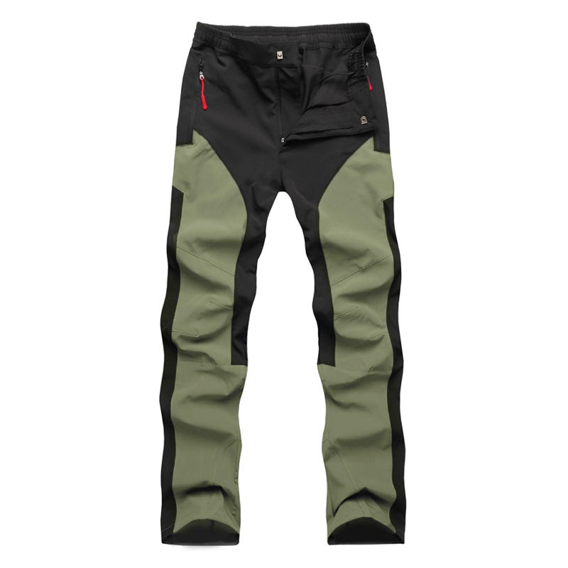 Winter Outdoor Soft Shell Charge Pants Men's Fleece-lined Thickened Water-repellent Skiing Climbing Pants Warm Sports Pants