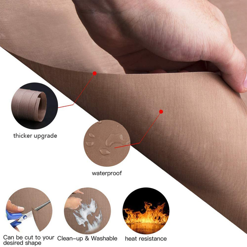 Teflon high temperature cloth baking paper baking non-stick oil cloth release paper biscuit baking paper non-disposable oil paper