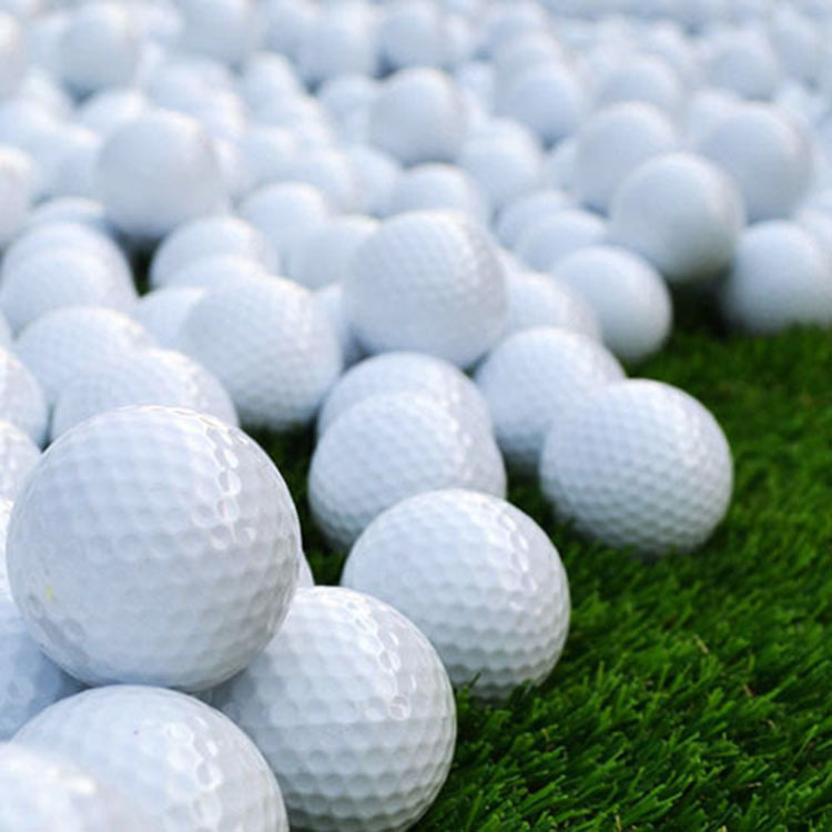 Manufacturers supply brand new golf golf double-layer practice ball end game ball printable LOGO