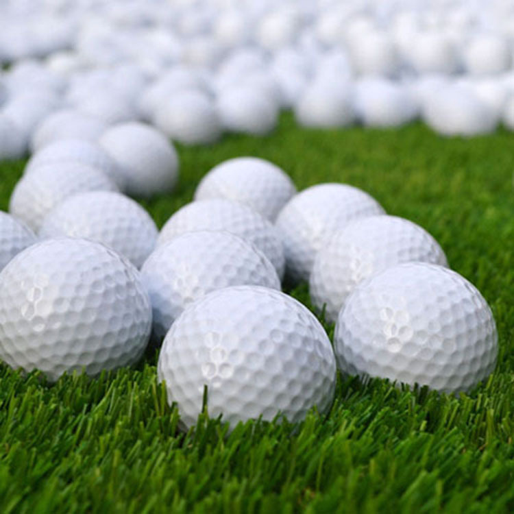 Manufacturers supply brand new golf golf double-layer practice ball end game ball printable LOGO