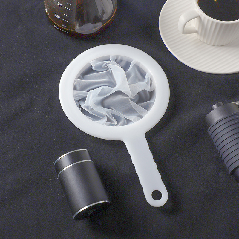 Soybean Milk Filter Household Ultra-fine Baby Juice Squeezing Mesh Screen Separation Filter Dregs Separation Artifact Kitchen Colander