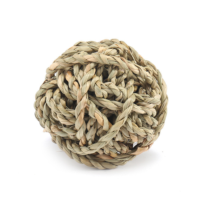 Rabbit Grass Ball Grinding Ball Dutch Pig Parrot Bite Toy Grass Rattan Water Grass Ball Willow Hamster Grass Ball