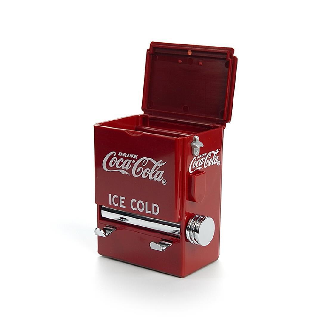 American Tablecraft Personality Creative Retro Coke Toothpick Box Vending Machine Modeling Pressing Toothpick Holder