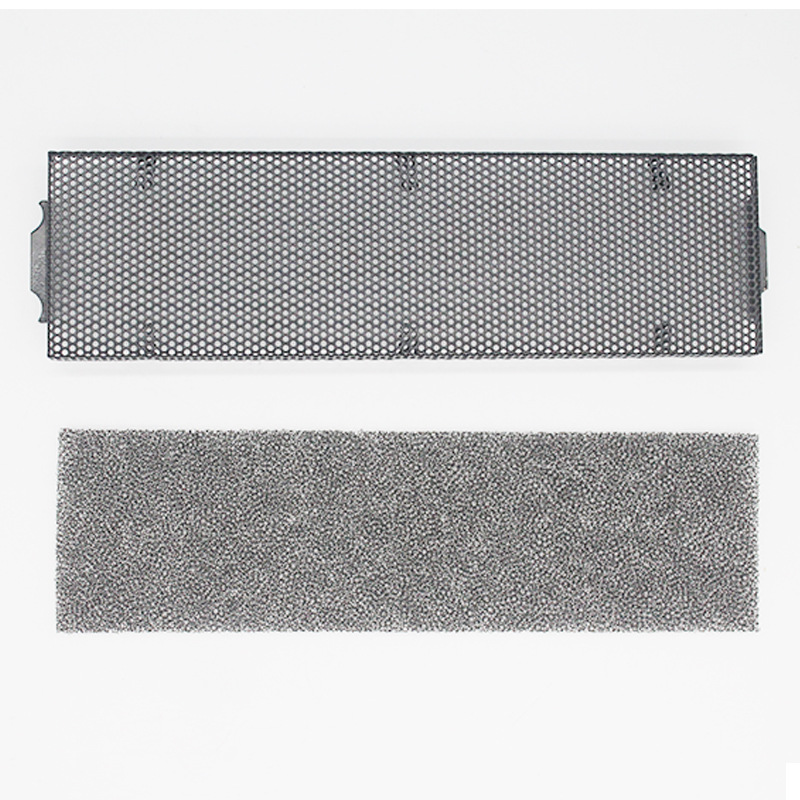 Computer mainframe chassis optical drive position baffle gray front baffle optical drive panel with dust sponge baffle