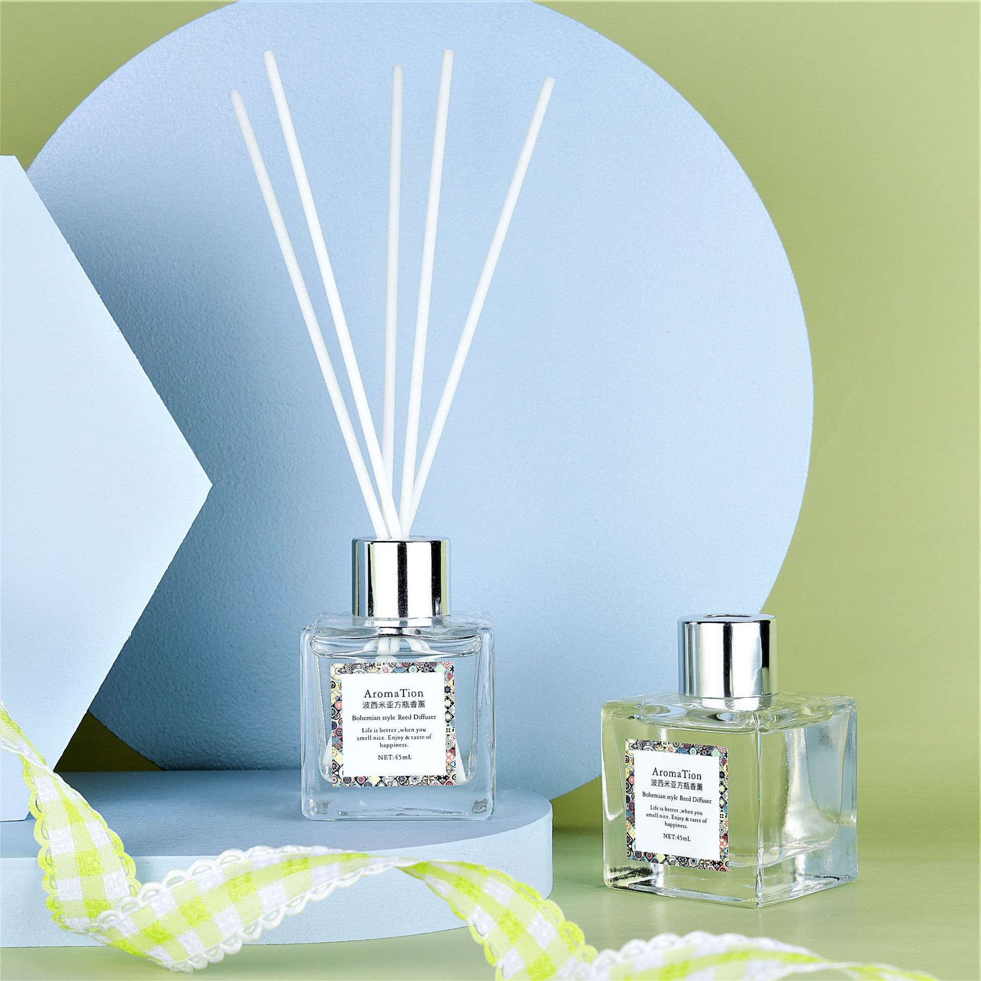 recommend Bohemian Home Aromatherapy Hotel Perfume Essential Oil Diffuser Non-fire Rattan Incense Ornaments