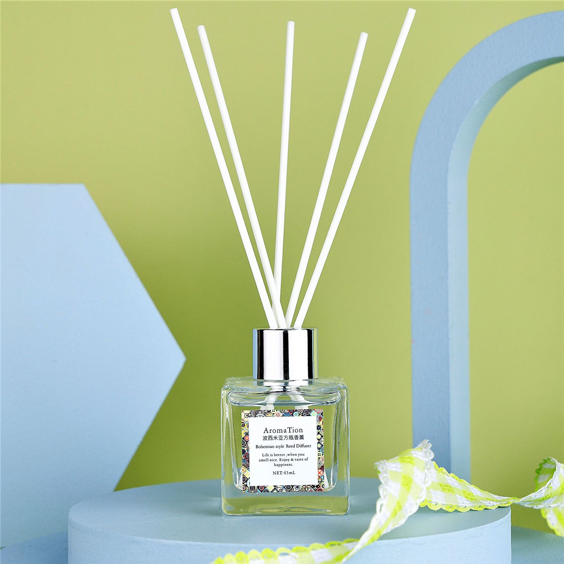 recommend Bohemian Home Aromatherapy Hotel Perfume Essential Oil Diffuser Non-fire Rattan Incense Ornaments