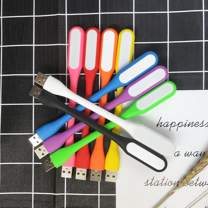 Cross-border hot sale usb night light notebook portable portable energy-saving led night light gift printed logo