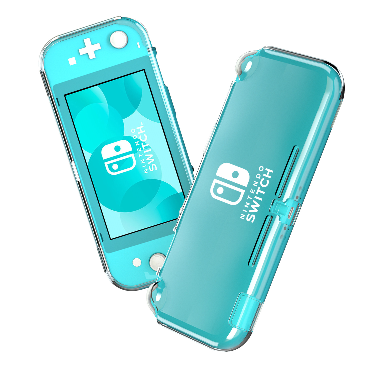 Прозрачный ударопрочный чехол для игровой консоли Nintendo Switch Lite с мягким корпусом из ТПУ