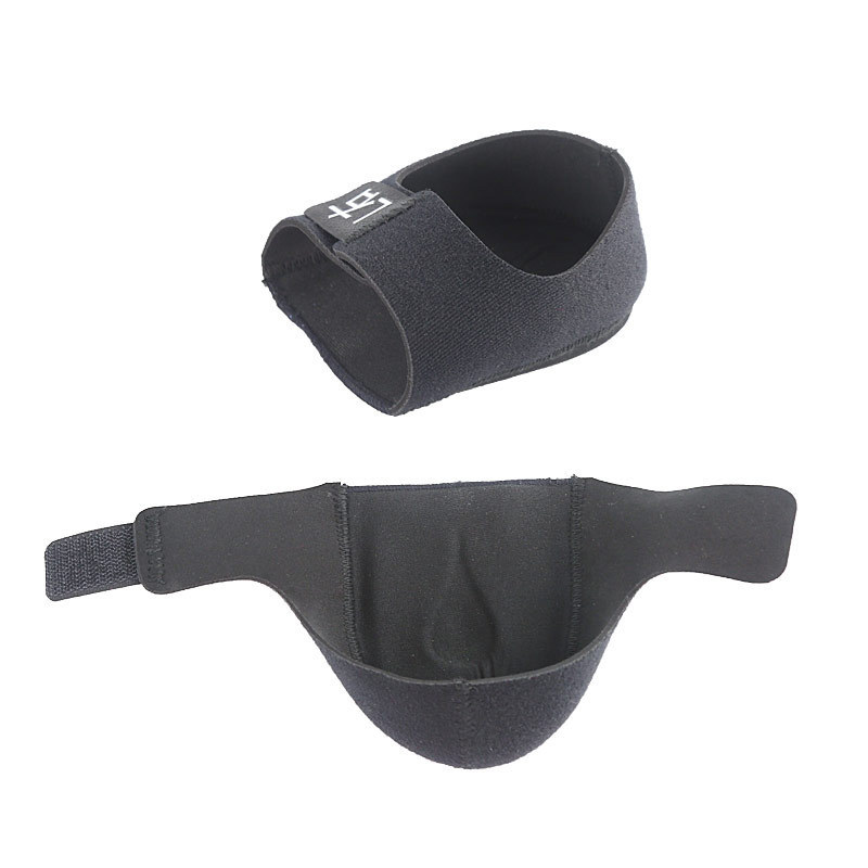 Cross-border SEBS Silicone Heel Protective Cover for Pressure Relief and Pain Relief Velcro Heel Cover Adjustable Gel Heel Socks Cover