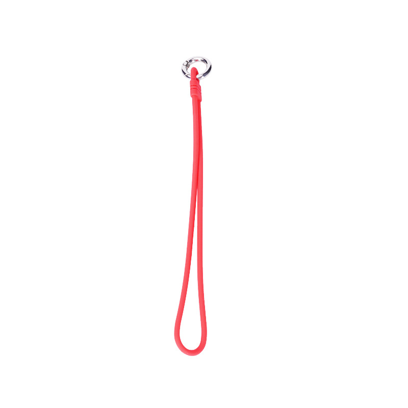 Silicone earphone cover lanyard wrist lanyard creative elastic silicone protective cover anti-lost hand rope factory wholesale