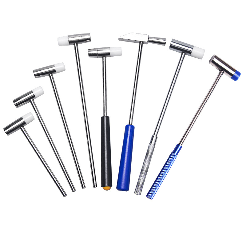 Watch Repair Hardware Tools Mini Small Hammer Household Hammer Cangle Hammer Tuning Hammer Iron Round Head Double Head Small Hammer