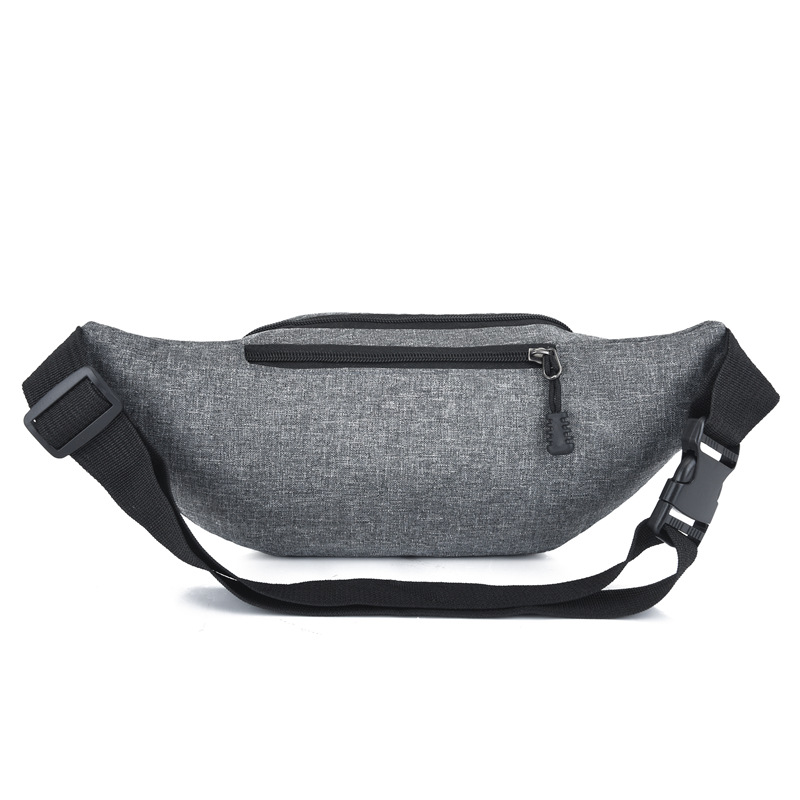 New men's Oxford cloth waist bag manufacturers wholesale wear-resistant outdoor sports chest bag men's and women's fashion shoulder bag wholesale