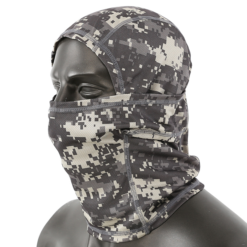 Military Eagle Outdoor Riding Anti-mosquito Breathable Mask Summer Sun Protection Flying Tigers Camouflage Men's and Women's Magic Army Fan Headgear