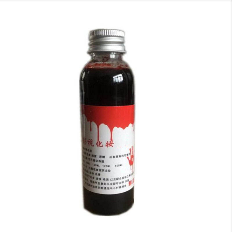 Halloween movie cosplay props trick makeup fake plasma realistic vampire zombie trick fake plasma