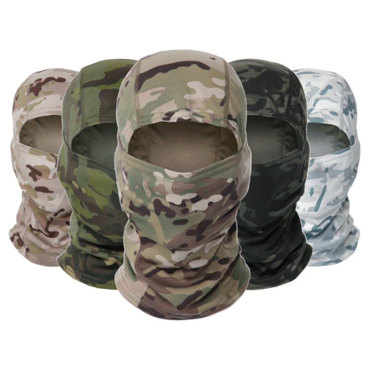Military Eagle Outdoor Riding Anti-mosquito Breathable Mask Summer Sun Protection Flying Tigers Camouflage Men's and Women's Magic Army Fan Headgear