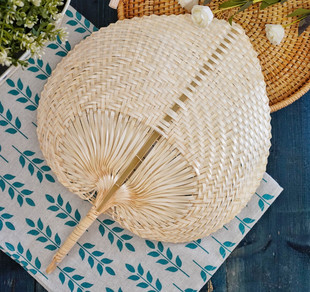 Vietnam pure bamboo woven bamboo fan large Pu Fan lightweight wind large hand fan baby fan classical tradition