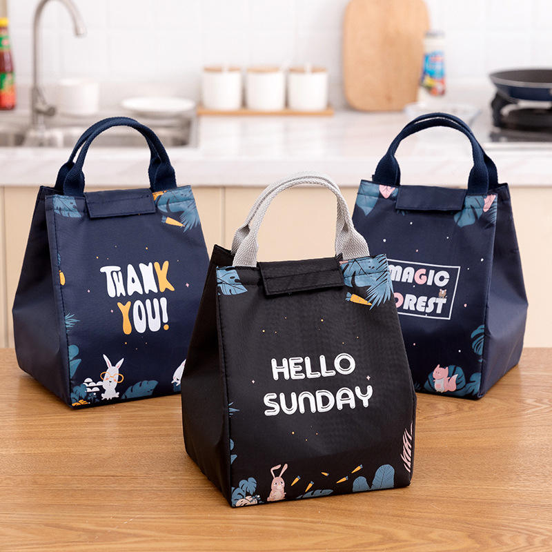 Liancheng popular magic forest portable thermal bag thickened large capacity lunch box bag thermal lunch bag