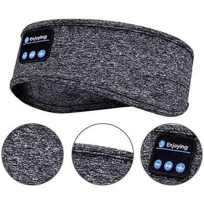 Factory direct sale sleep headset Bluetooth headband headband wireless music sports headband built-in sleep music eye mask