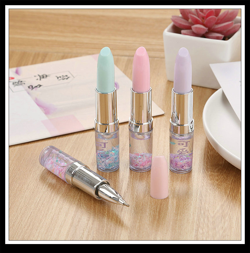 Rouge mini fairy heart pen swirl quicksand liquid cosmetics neutral water signature pen