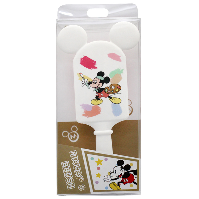 Manufacturers supply cartoon comb hand paint comb airbag comb children's comb black and red with comb gift box packaging