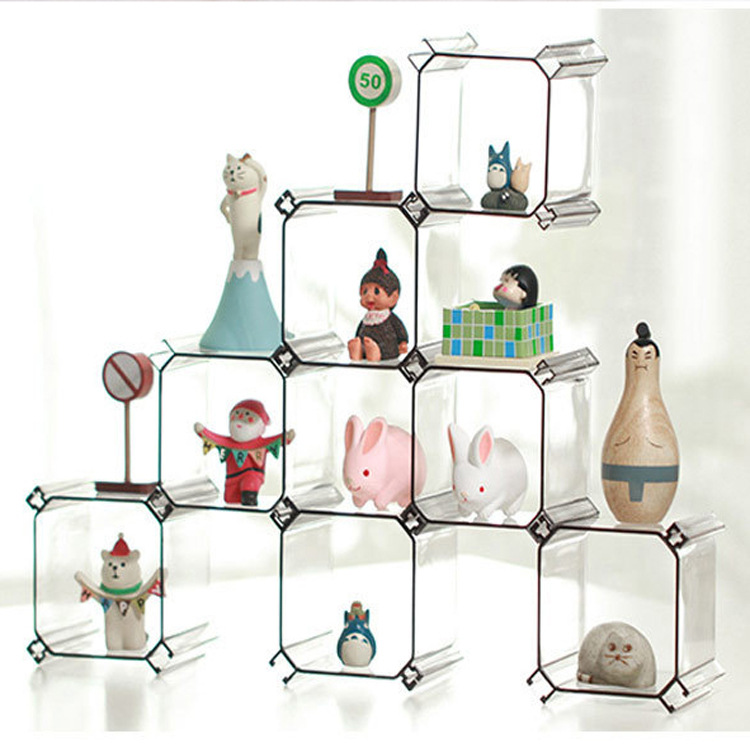 Drawer storage divider free combination honeycomb socks storage compartment underwear socks storage box partition