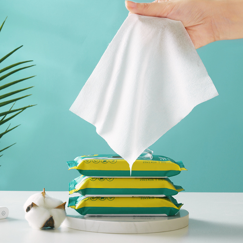 Disposable alcohol disinfection wet tissue for travel portable large-size alcohol cotton wipes wholesale