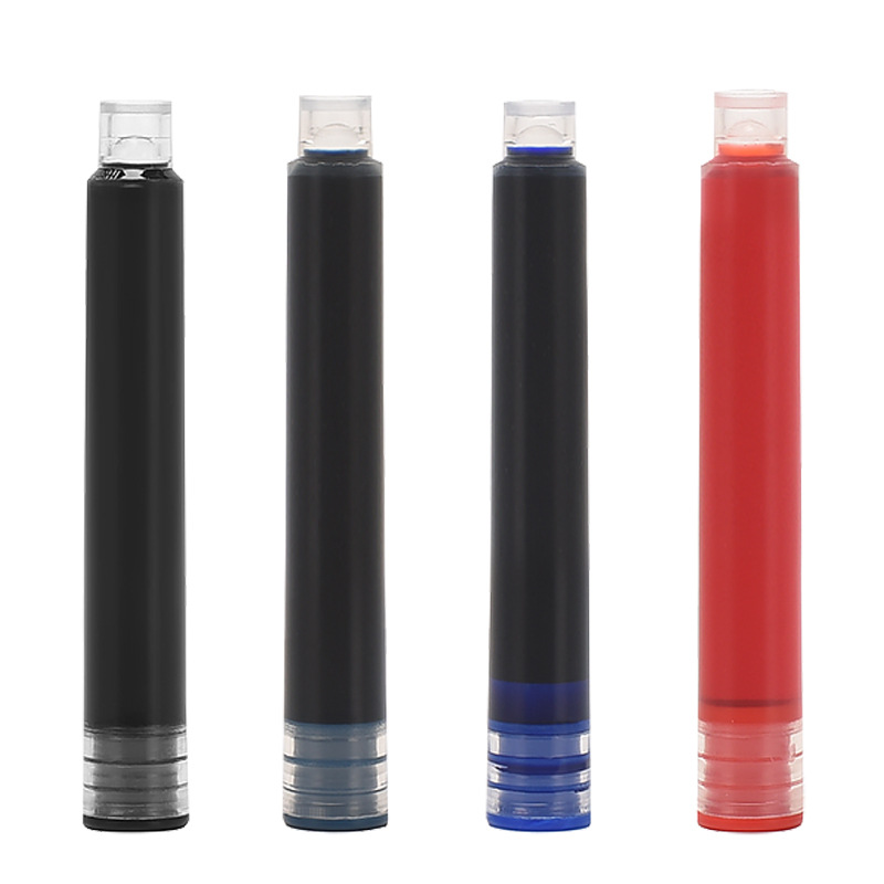 Pen ink bag for students 3.4mm small caliber blue erasable black blue black universal replaceable ink liner