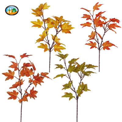 Artificial Autumn Maple Leaf flower arrangement accessories shopping mall Meichen home decoration harvest festival Thanksgiving simulation Maple Leaf