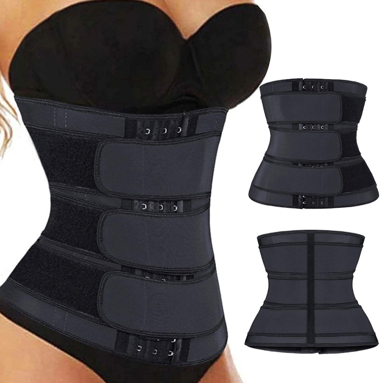  Three-Belt Buckle Women's Tunic Tight-Fit Trim Strap Shoulder Sport Tunic Shoulder_voghion.com