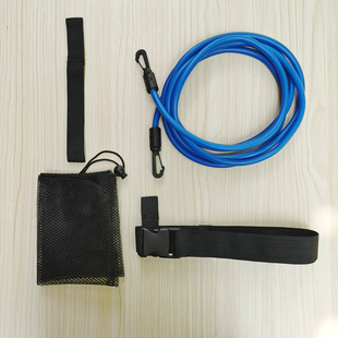 Swimming resistance belt elastic rope tension belt fixed belt resistance umbrella water pocket auxiliary training equipment training Belt set