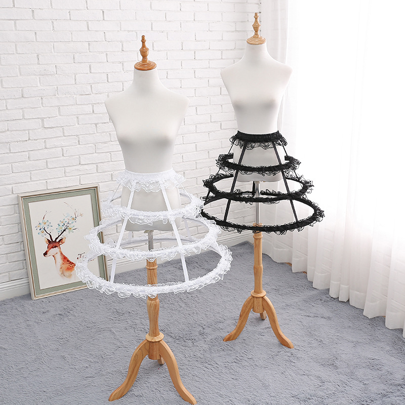 lolita lolita skirt support summer Cool Hollow violent Fishbone support daily Carmen bird cage support adjustable