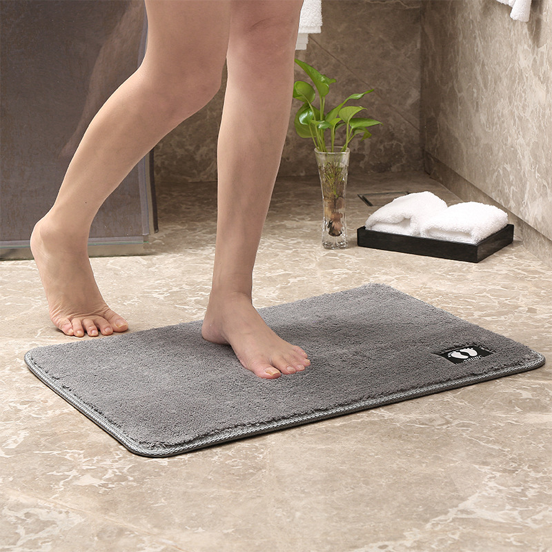 Home entrance living room bedroom straight plush carpet floor mat bathroom absorbent non-slip mat kitchen mat cross-border wholesale
