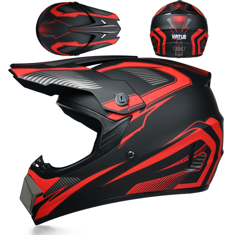 Cross-border generation four seasons motorcycle off-road helmet men's and women's electric car helmet mountain bike off-road helmet racing downhill pedal