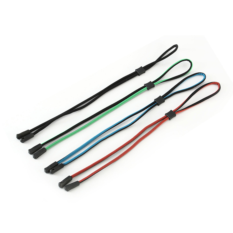 Glasses Rope Glasses Eco-friendly Durable Comfortable Lanyard Sports Glasses Hanging Chain Adjustable Glasses Chain Two-color Sports Rope