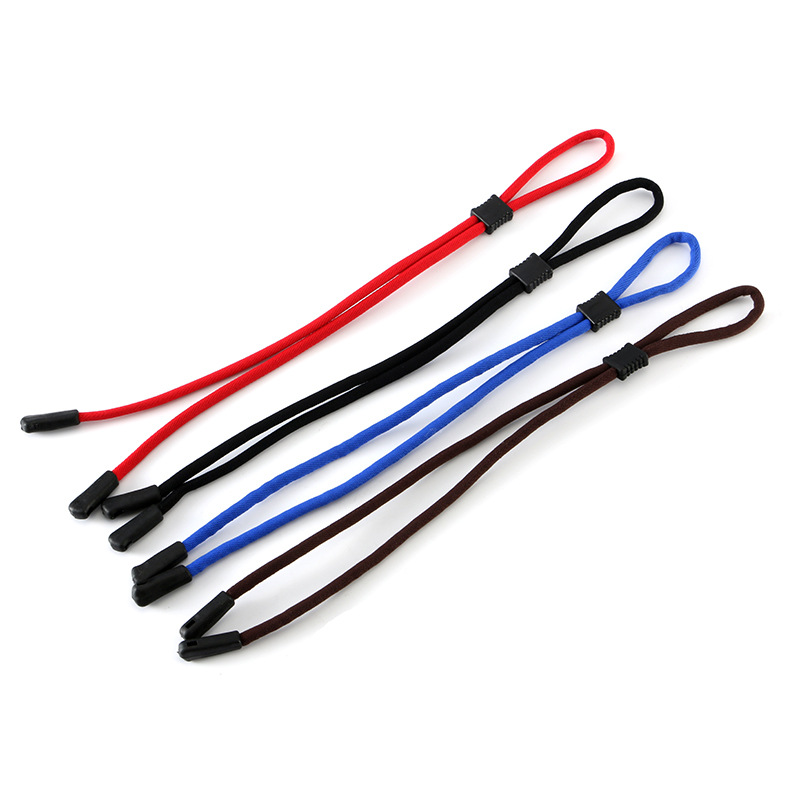 Prevent slipping outdoor sports travel glasses rope glasses fixing belt adult children adjustable glasses with lanyard