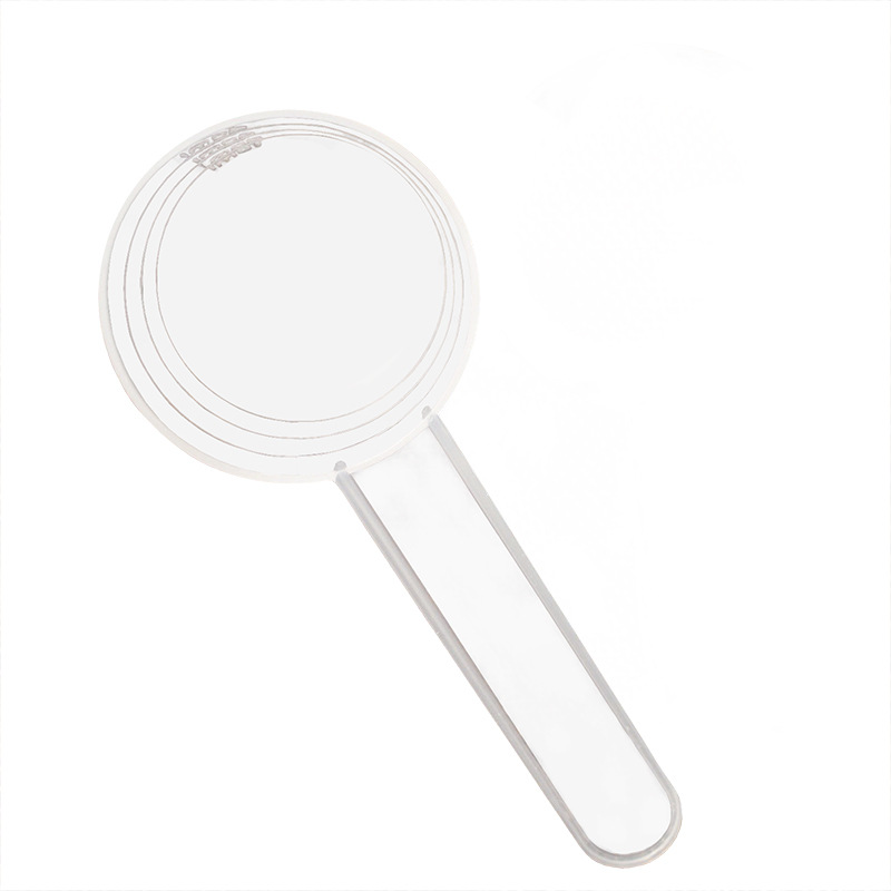20g g measuring spoon flat spoon measuring spoon 40ml ml plastic spoon quantitative spoon transparent spoon liquid powder spoon