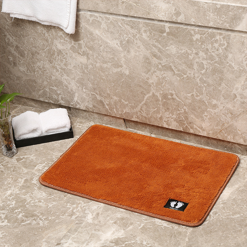 Home entrance living room bedroom straight plush carpet floor mat bathroom absorbent non-slip mat kitchen mat cross-border wholesale