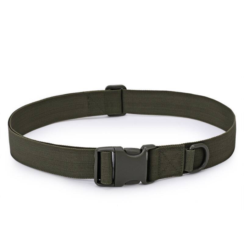 Outdoor Equipment Simple Tactical Belt Nylon Military Fan Trouser Belt Inner Belt Wear Sub-Bag Hanging Bag Riding Fixing Belt