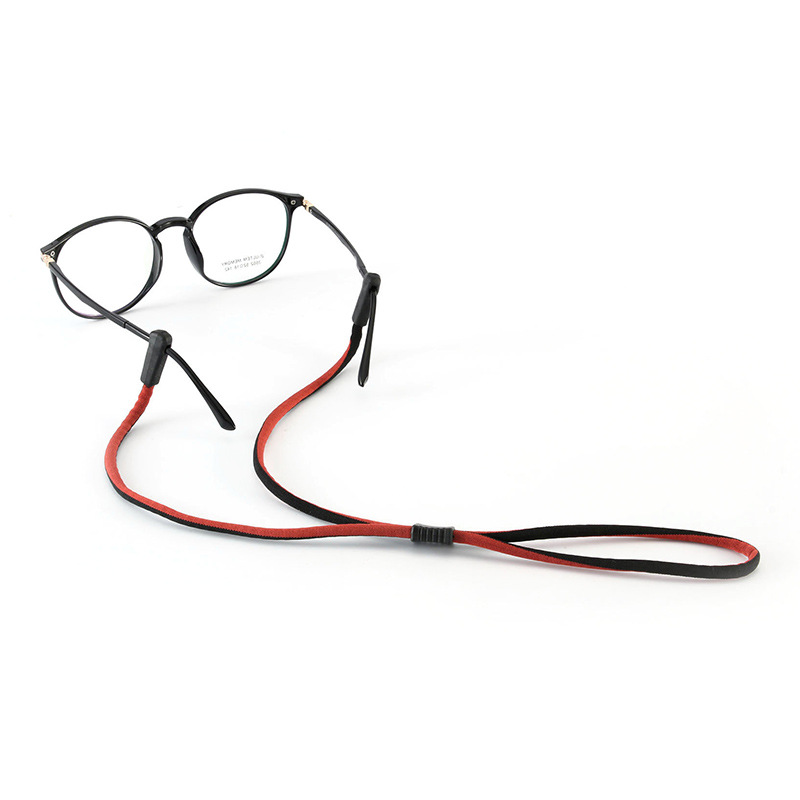 Glasses Rope Glasses Eco-friendly Durable Comfortable Lanyard Sports Glasses Hanging Chain Adjustable Glasses Chain Two-color Sports Rope