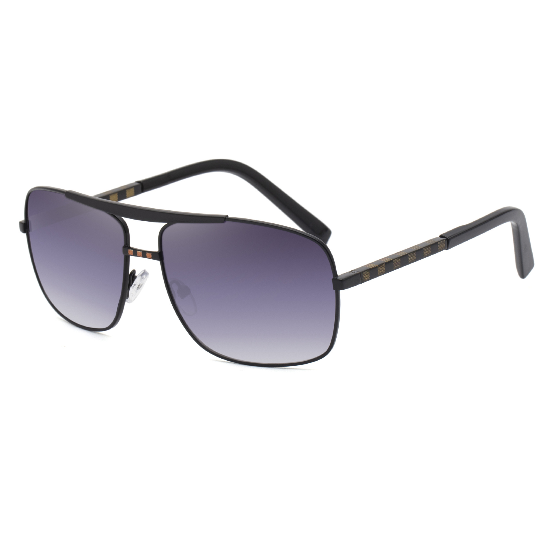 New Sunglasses Men's ATTITUDE Artistic Retro Box Slingshot Sunglasses Trendy Men's Street Shades