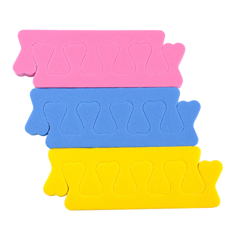 Nail Art Tools and Supplies EVA Nail Art Toe Split Nail Art Sponge Split Finger Peach Heart Finger Cotton Hand and Foot Universal