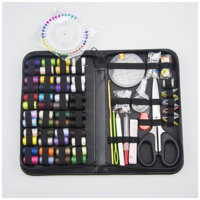 Factory wholesale 172 piece sewing kit easy to carry home travel sewing set 48 color sewing tools DIY sewing