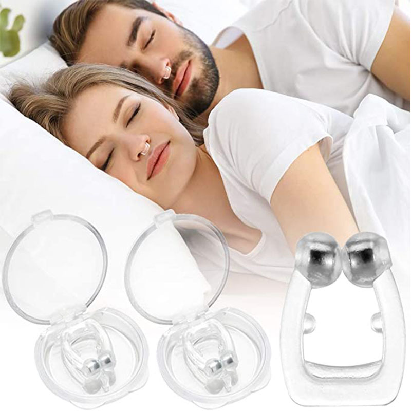 Cross-border Nose Clip Anti-snoring Silicone Anti-snoring Mini Magnetic Anti-snoring Nose Clip