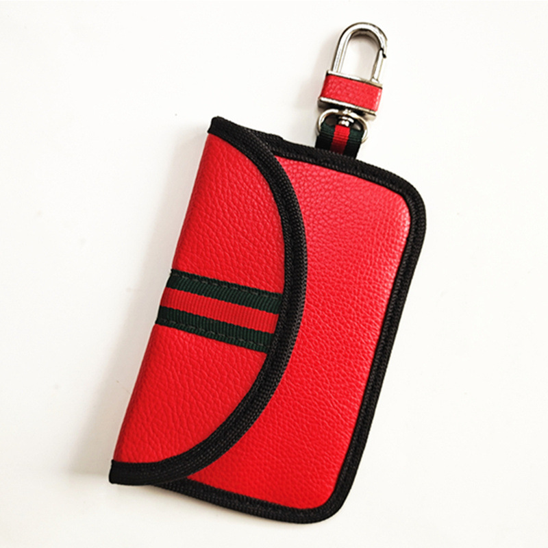 New Amazon popular car shielding key case anti-theft brush RFID anti-scanning tracking shielding card holder card holder