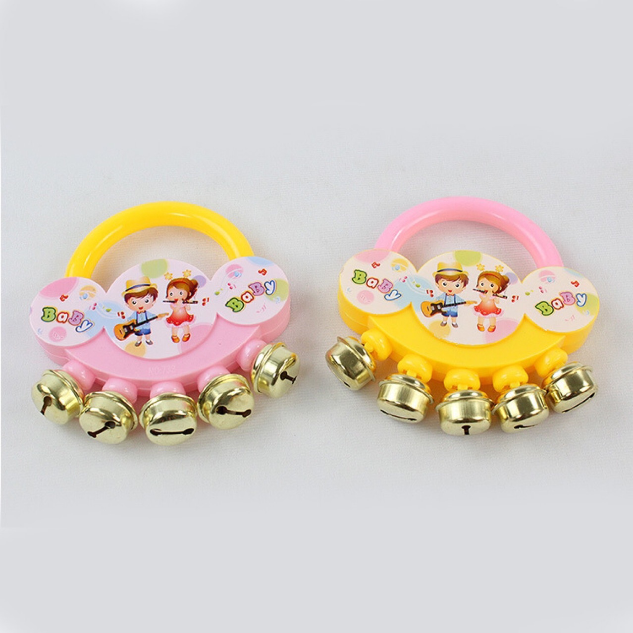 Five-finger rattle (random color) 030