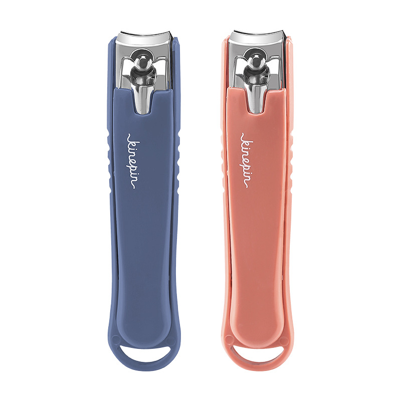 Jinzhipin large anti-splash nail clippers portable fashion nail clippers household folding suit wholesale