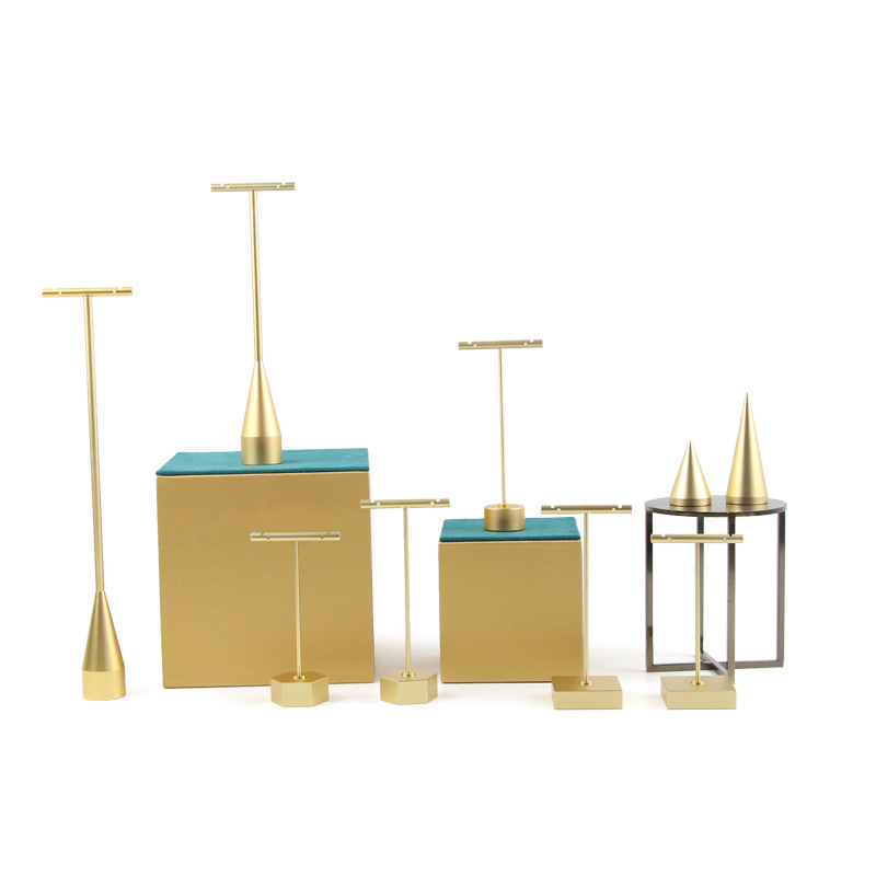 Factory Direct Creative Earring Rack Jewelry Rack Ring Rack Live Props Stall Jewelry Rack Metal Necklace Rack