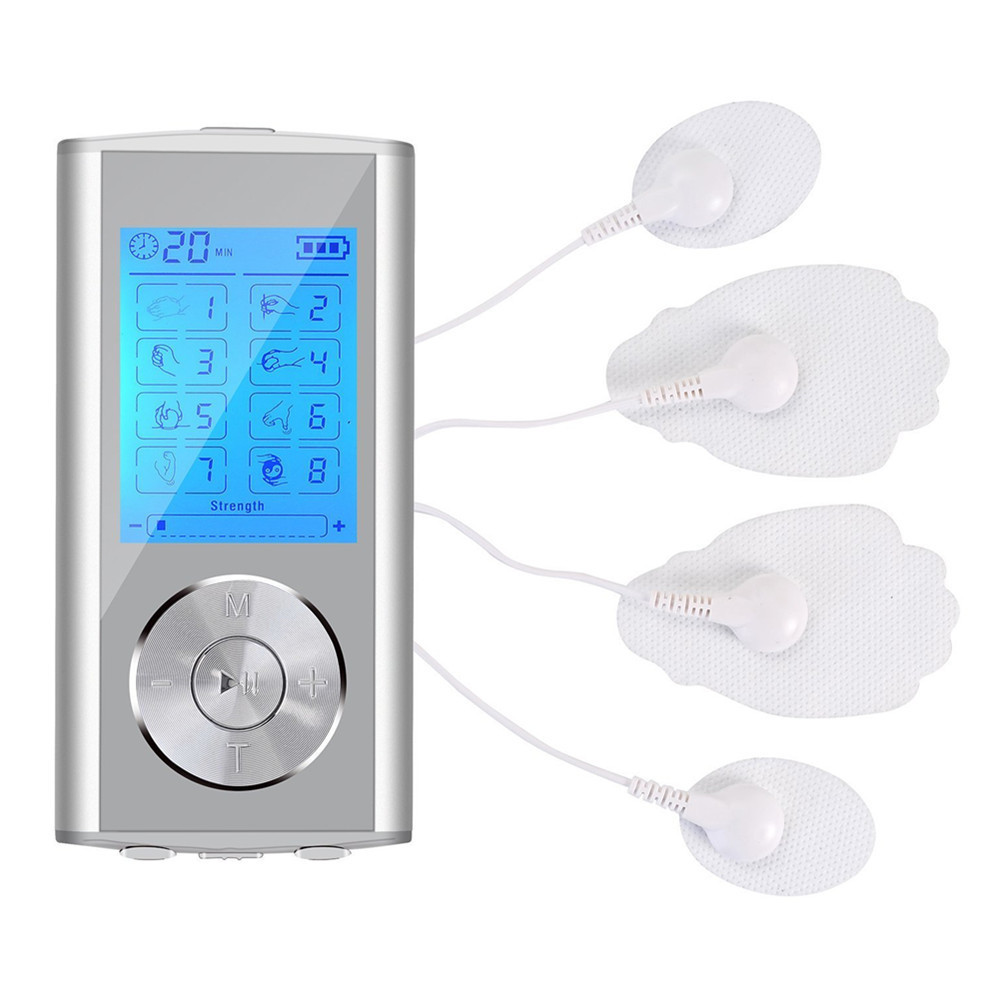 8-mode TENS physiotherapy instrument EMS cross-border Amazon charging mini low-frequency Meridian acupuncture acupoint massager